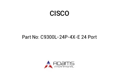 C9300L-24P-4X-E 24 Port