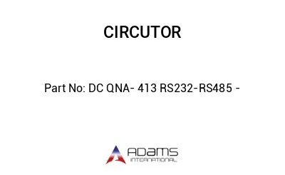 DC QNA- 413 RS232-RS485 -
