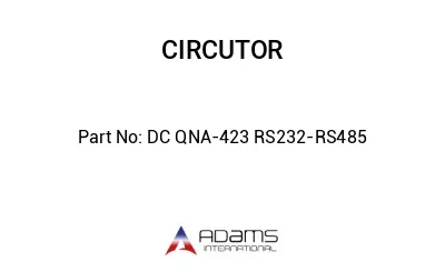 DC QNA-423 RS232-RS485
