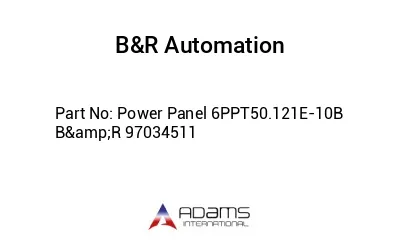 Power Panel 6PPT50.121E-10B B&amp;R 97034511