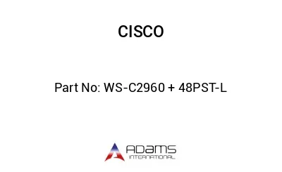 WS-C2960 + 48PST-L