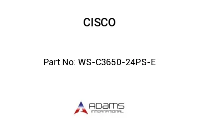 WS-C3650-24PS-E