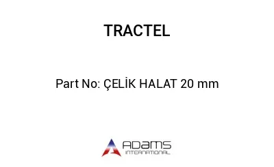 ÇELİK HALAT 20 mm