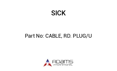 CABLE, RD. PLUG/U