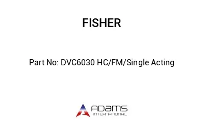 DVC6030 HC/FM/Single Acting