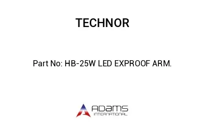 HB-25W LED EXPROOF ARM.