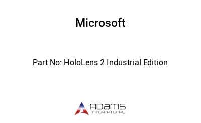 HoloLens 2 Industrial Edition