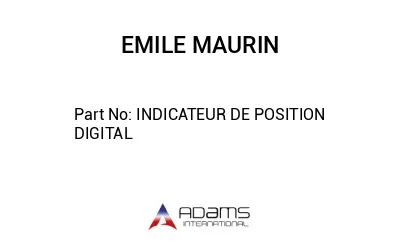 INDICATEUR DE POSITION DIGITAL