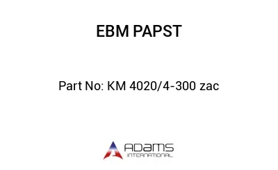 KM 4020/4-300 zac