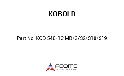 KOD 548-1C MB/G/S2/S18/S19