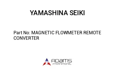 MAGNETIC FLOWMETER REMOTE CONVERTER