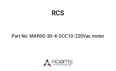 MAR50-30-4-SCC10-220Vac motor