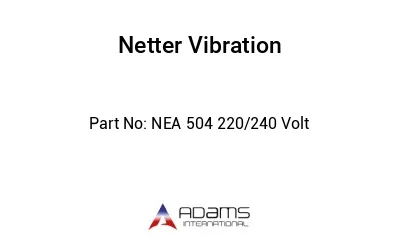 NEA 504 220/240 Volt