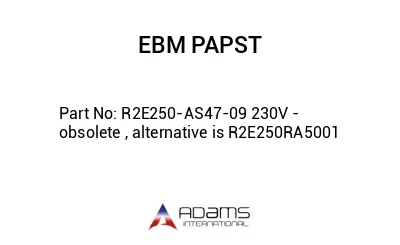 R2E250-AS47-09 230V - obsolete , alternative is R2E250RA5001