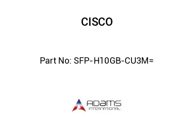 SFP-H10GB-CU3M=