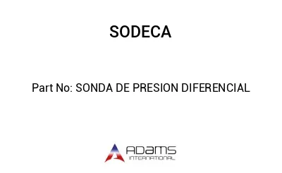 SONDA DE PRESION DIFERENCIAL