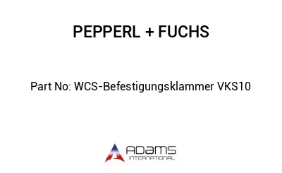 WCS-Befestigungsklammer VKS10