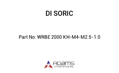 WRBE 2000 KH-M4-M2.5-1.0