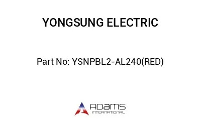 YSNPBL2-AL240(RED)